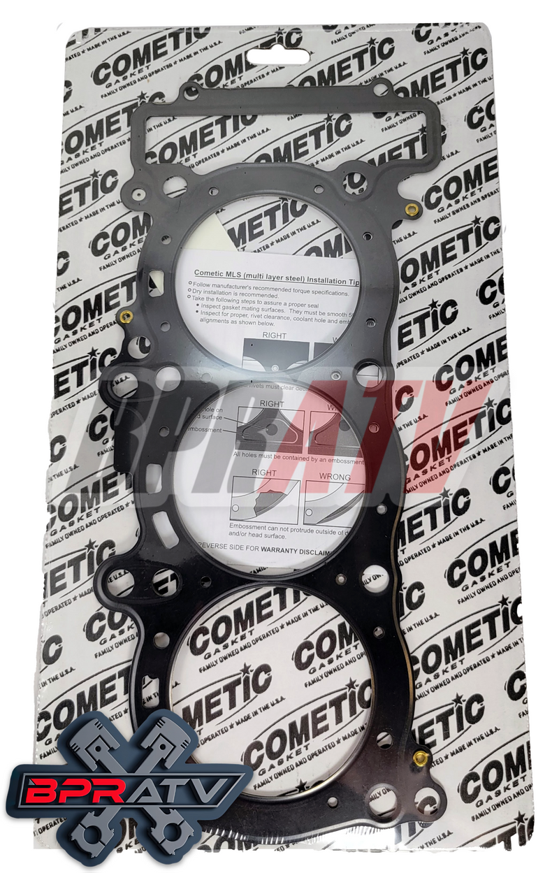 YXZ1000R YXZ 1000 OEM Bore 80mm 10.5:1 CP TURBO Pistons Cometic MLS Head Gasket