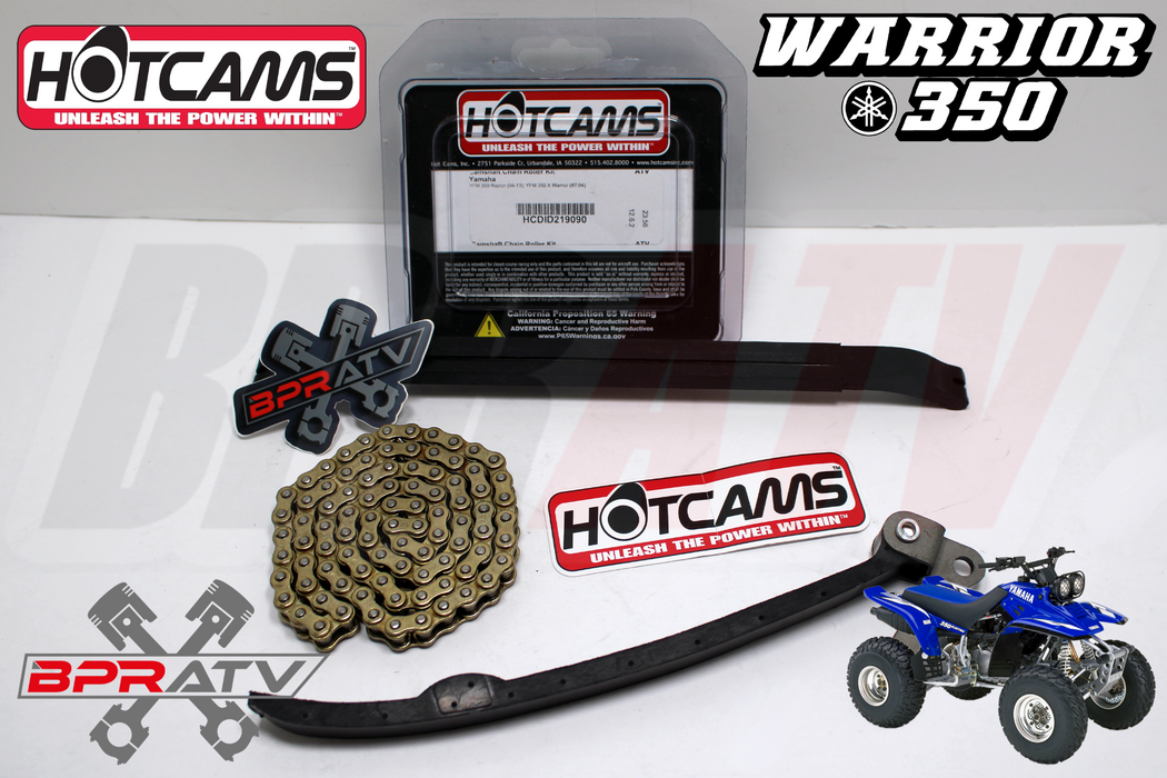 Yamaha Warrior 350 YFM350X YFM 350X Hotcams Hot Cams Cam Chain Tension Guide Kit