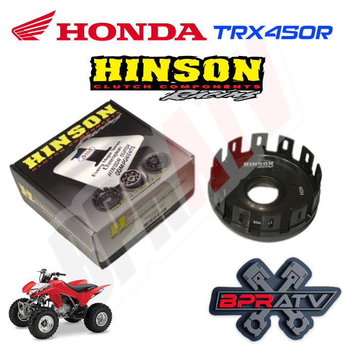 Honda TRX450R TRX 450R Hinson Basket Inner Hub Pressure Plate Cover Clutch Kit