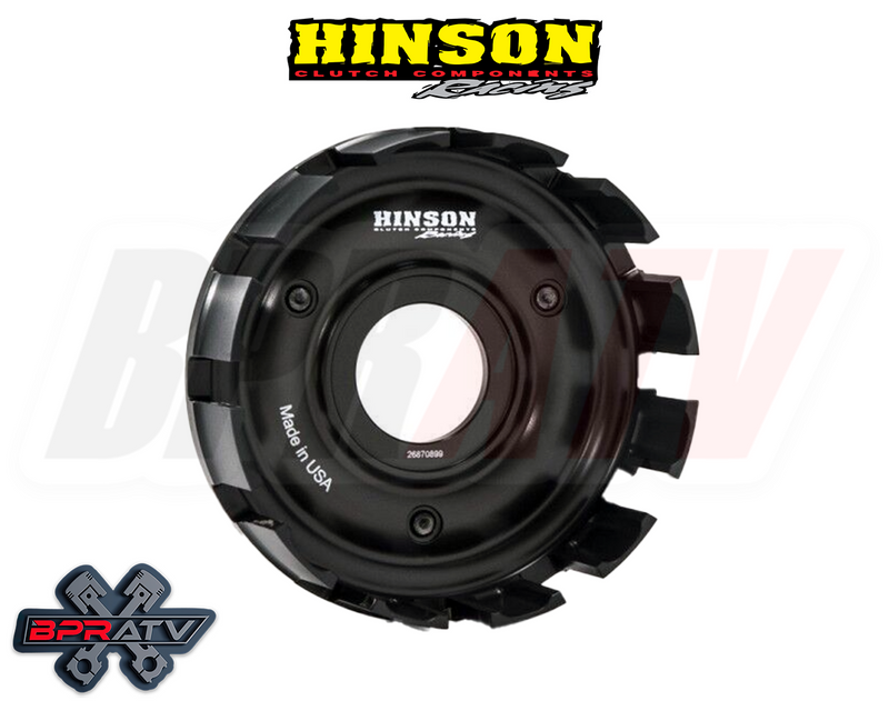 Yamaha Banshee 350 Hinson Billet Clutch Basket Heavy Duty Steel Fiber Kit Gasket