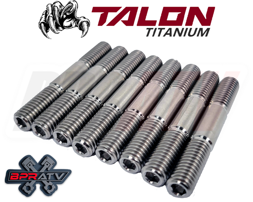 Honda 90035-MM5-000 Exhaust Studs Qty 8 TITANIUM Aftermarket Head Pipe ...