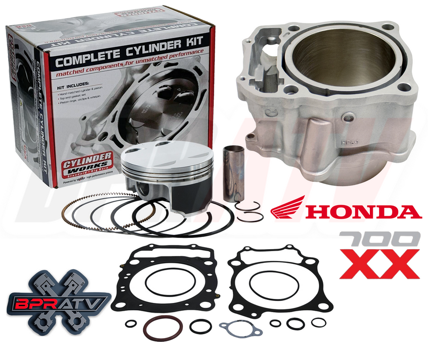 Honda TRX 700XX 105mm +3 727cc Cylinder Works BIG BORE Top End End Rebuild Kit