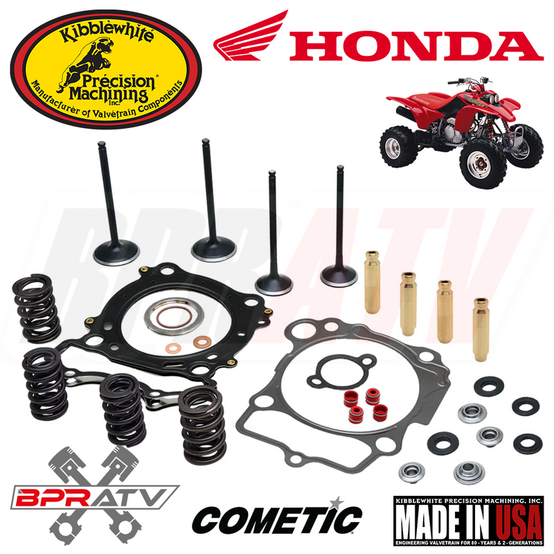 09-14 TRX400X 400X Kibblewhite Valves Springs Cylinder Head Service Kit Cometic