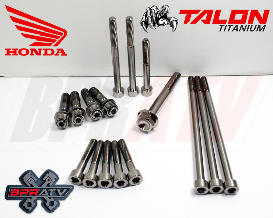 Honda TRX400EX 400EX TITANIUM Cylinder Head Valve Cover Bolts & EXHAUST STUD KIT