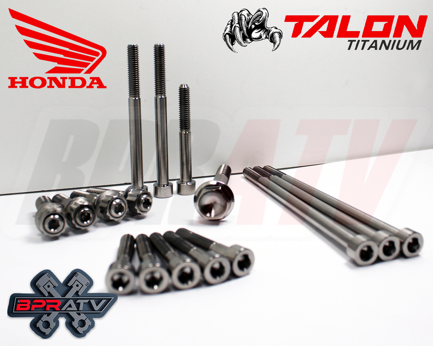 Honda TRX400EX TRX 400EX TITANIUM Exhaust Stud Kit & Head Valve Cover Bolt Kit