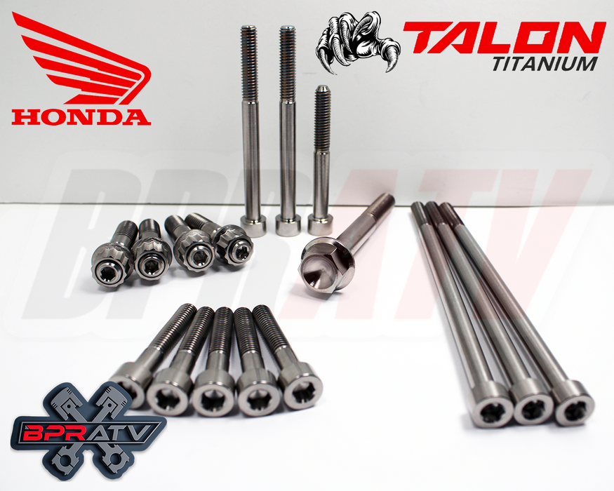 Honda TRX400EX TRX 400EX TITANIUM Exhaust Stud Kit & Head Valve Cover Bolt Kit