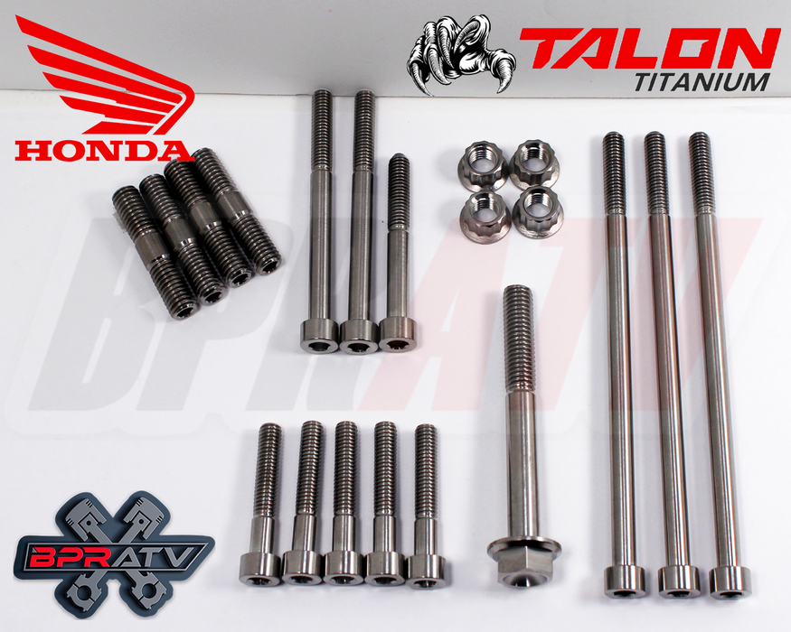 Honda TRX400EX TRX 400EX TITANIUM Exhaust Stud Kit & Head Valve Cover Bolt Kit