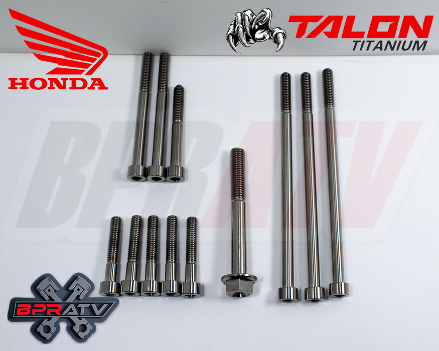 05-14 TRX400EX TRX 400EX TITANIUM Cylinder Head Valve Cover Bolt Kit Ti Bolts