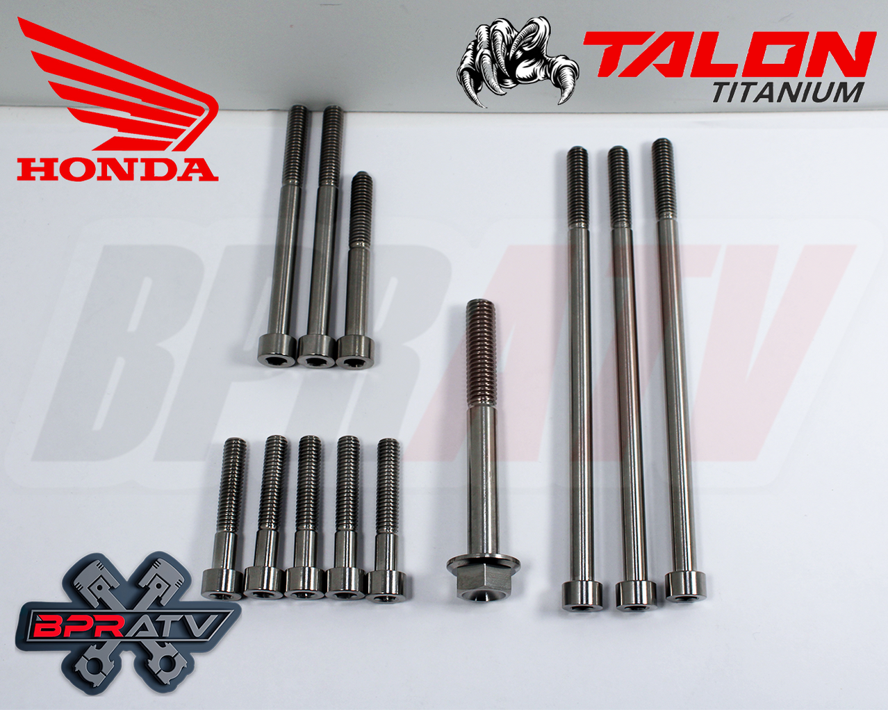 Honda TRX400EX 400EX TITANIUM Cylinder Head Valve Cover Bolts & EXHAUS