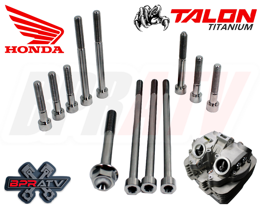 Honda TRX400EX TRX 400EX TITANIUM Exhaust Stud Kit & Head Valve Cover Bolt Kit