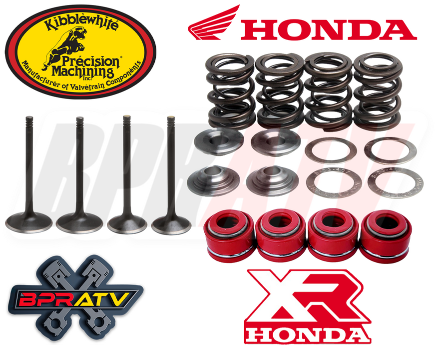 00-07 Honda XR650R XR 650R OEM Head Kibblewhite Intake & Exhaust Valves Springs