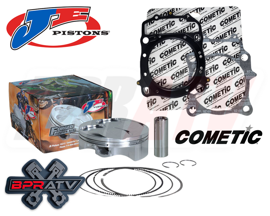 93-17 Honda XR650L XR 650L 100mm Stock Bore 9:1 JE Piston & Cometic Gaskets Kit