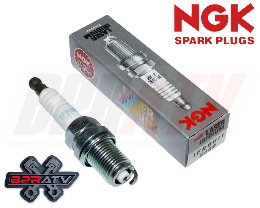 NGK Laser Iridium Spark Plug IFR8H11 Honda TRX450R TRX 450R CRF450R CRF 5068