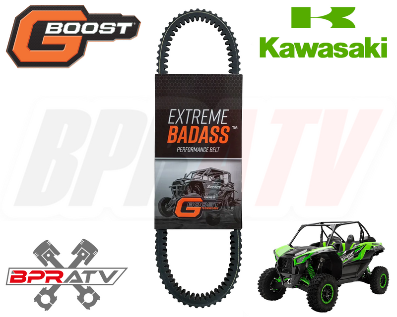 Kawasaki KRX 1000 KRX1000 Gboost Severe Heavy Duty Bad Ass Clutch Drive Belt CVT