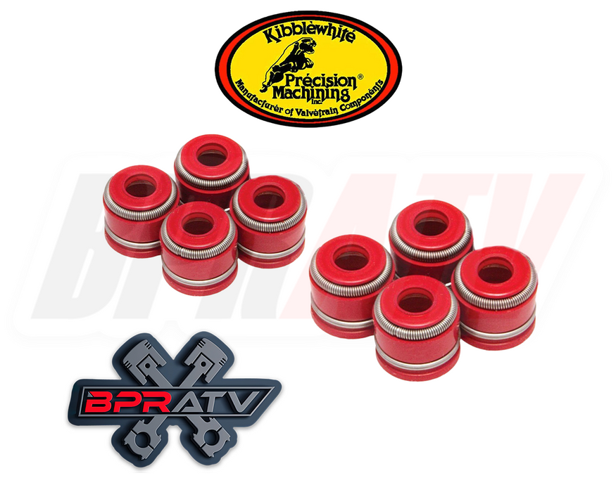 17-19 Honda CRF1000A/D/AD2/D2 Valve Stem Guide Viton RED Seals Seal Set of 8