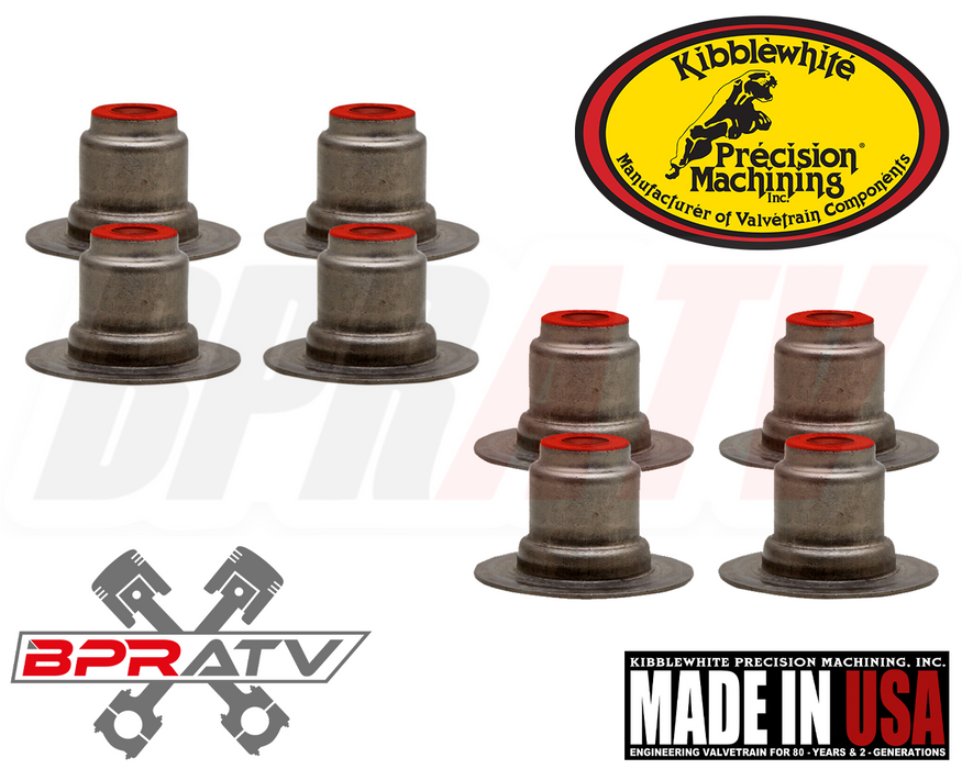 Harley Davidson Milwaukee Eight M8 Kibblewhite RED Viton Valve Stem Se ...