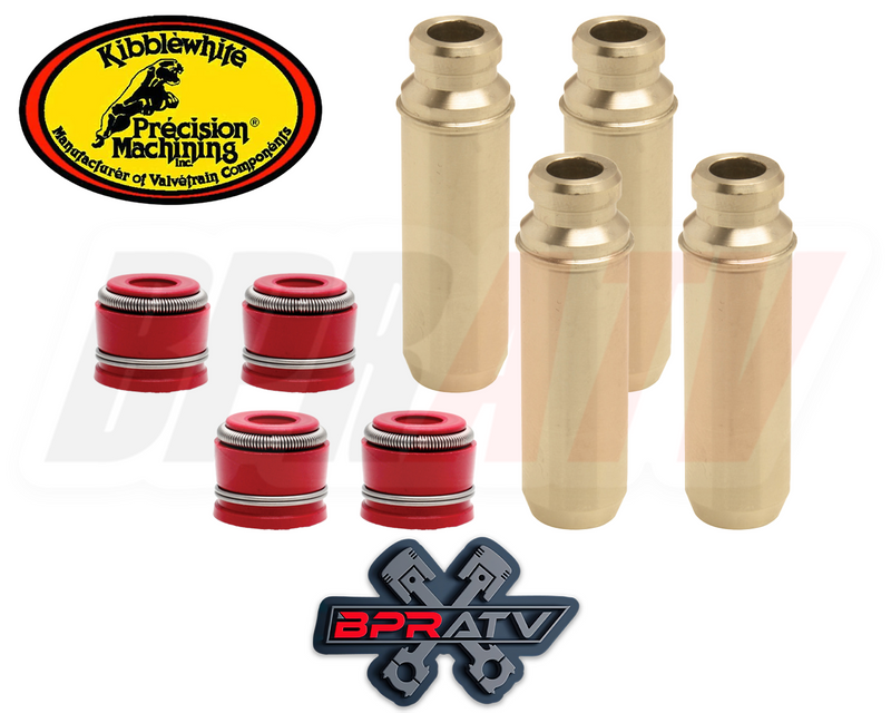 10-24 YZ450F YZ 450F Kibblewhite Head Intake Exhaust Valve Guides KPMI RED Seals