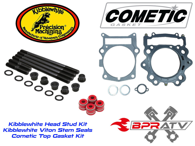 Yamaha Raptor YFM700 700R Stock Bore ARP Style Head Studs Cometic Top Gasket Kit