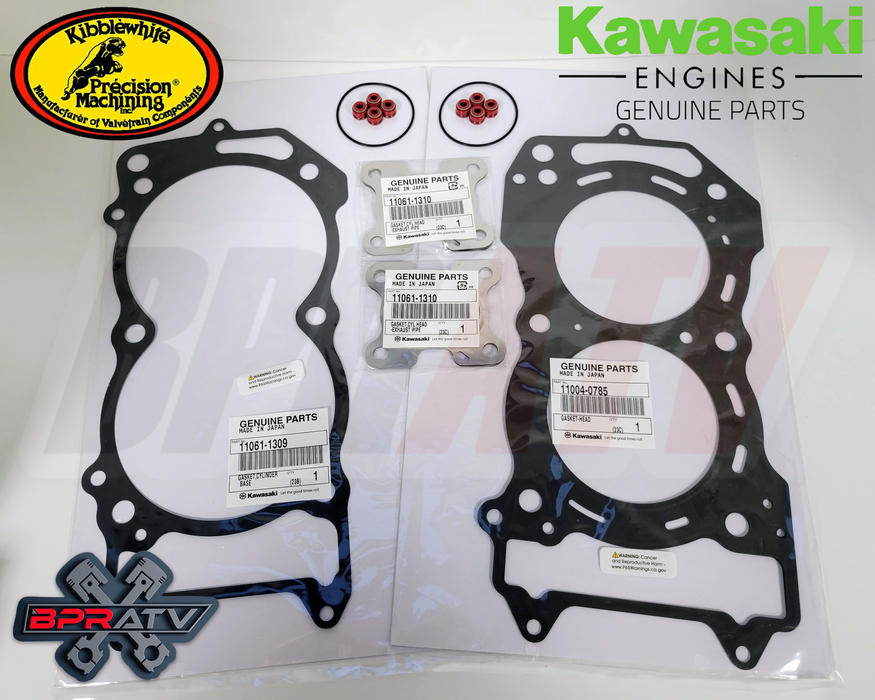 20+ OEM Kawasaki KRF1000 Teryx KRX 1000 Cylinder Head Base Exhaust Gasket Seals