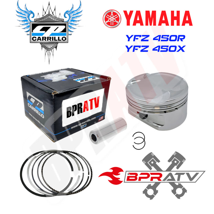 Yamaha YFZ450R YFZ 450R 450X 95mm CP Carrillo Stock Bore Cylinder Piston 12.75:1