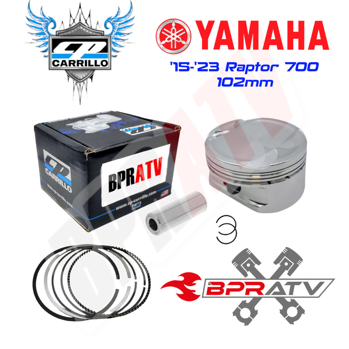 15-23 Yamaha Raptor 700 700R 102mm 11:1 Stock Standard OEM Bore CP Piston Kit