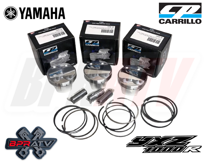 YXZ1000R YXZ Stock Bore 80mm 10.5:1 CP TURBO Piston Set Cometic Top End Gasket