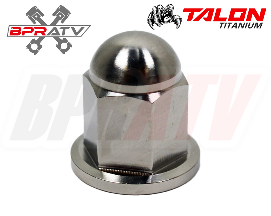 Best Yamaha Banshee YFZ 350 TITANIUM Cylinder Head Bolts Upgrade ACORN Nuts Set