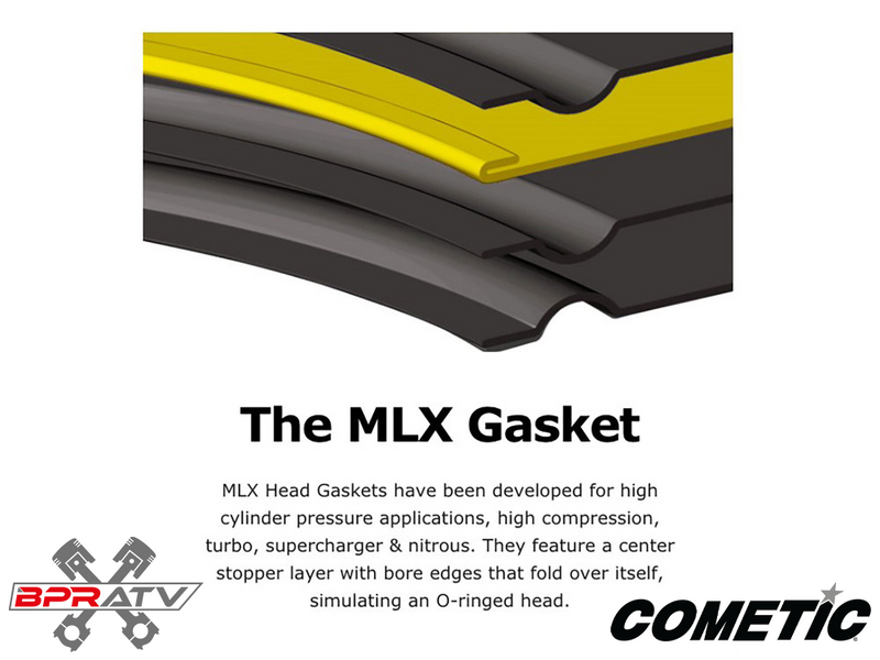 Polaris RZR XP XPT TURBO Standard Bore 93mm 95mm Cometic MLX 4-Layer Head Gasket