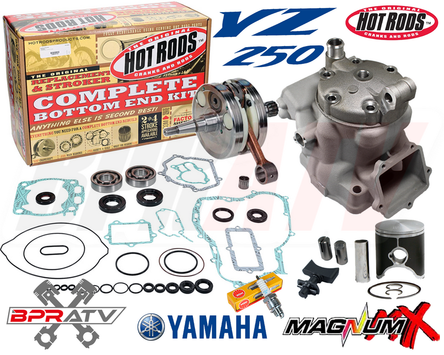 03-24 Yamaha YZ250 YZ 250 293cc BIG BORE Cylinder Piston Crank Motor Rebuild Kit