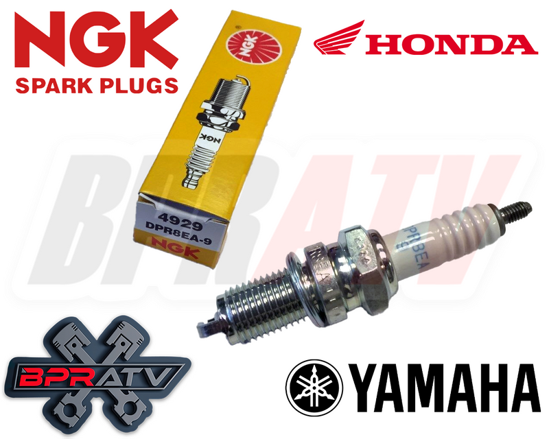 New NGK Spark Plug Part# DPR8EA-9 Yamaha Raptor Rhino Grizzly 660 XR650 XR600