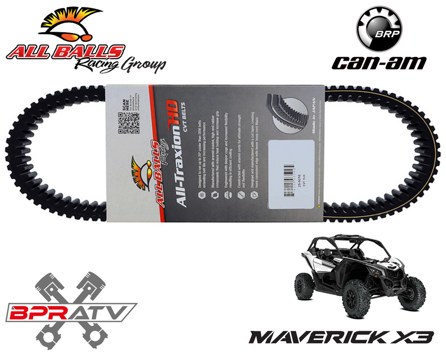 Can Am Maverick X3 Hotrods All Balls Heavy Duty Worlds Best Clutch Belt Defender