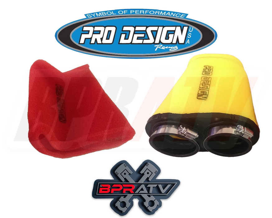 Pro Design Pro Flow Foam Replacement Filter Intake Yamaha Raptor 660 660 PD-205A