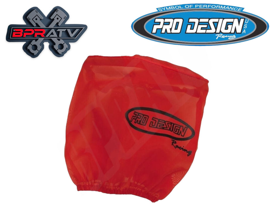 Pro Design PD206 Pro Flow K&N Air Box Filter Intake Kit Yamaha Raptor 660 660R