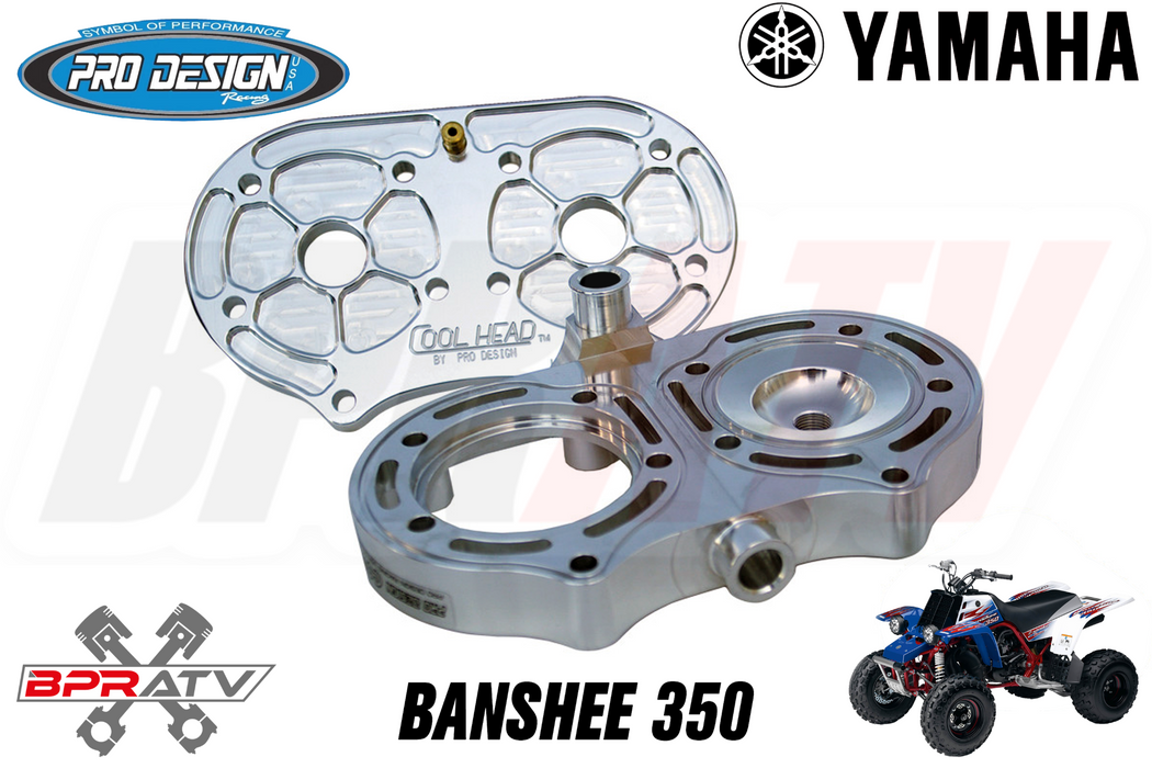 Pro Design Billet Cool Head O-Rings Stud Kit Nuts Yamaha Banshee 350 Made In USA