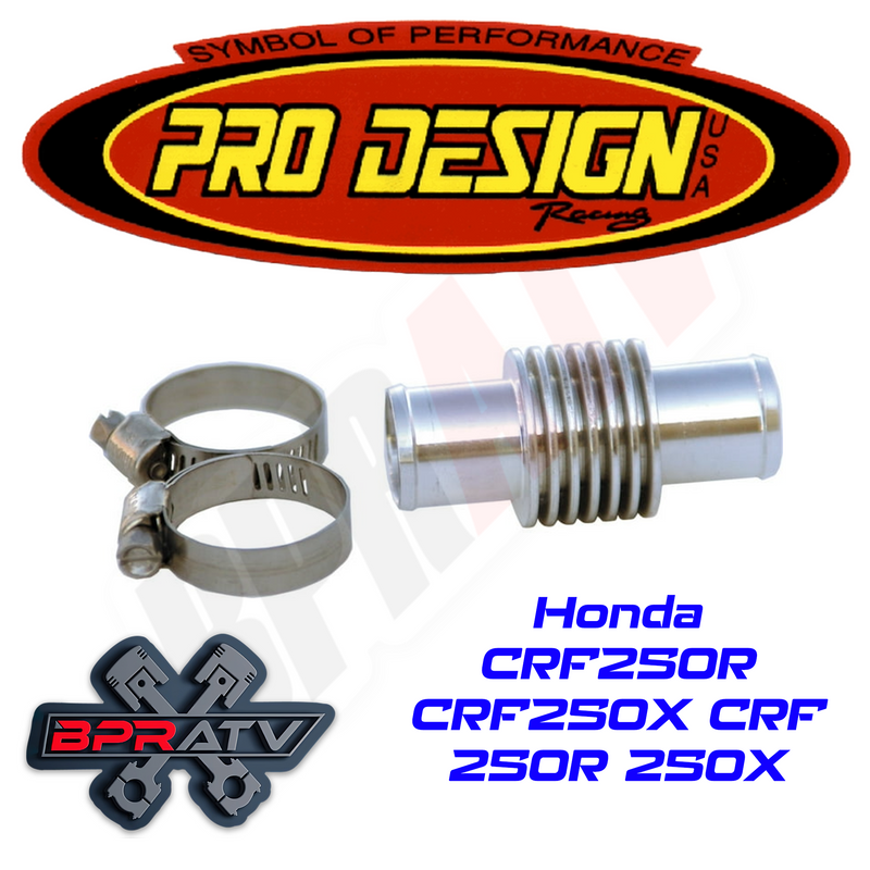 Pro Design CNC Billet In Line Super Cooler Honda CRF250R CRF250X CRF 250R 250X