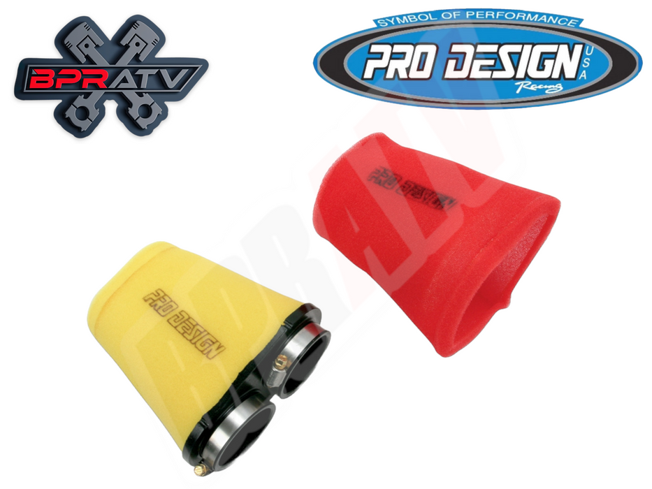 Pro Design Pro Flow Foam Air Filter Intake PWR Kit PD205 Yamaha Raptor 660 660R