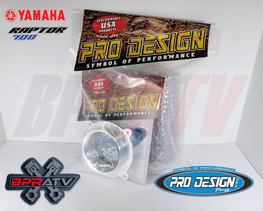 Pro Design Pro Flow K&N Air Filter Intake Kit 06-23 Yamaha Raptor 700 700R PD234