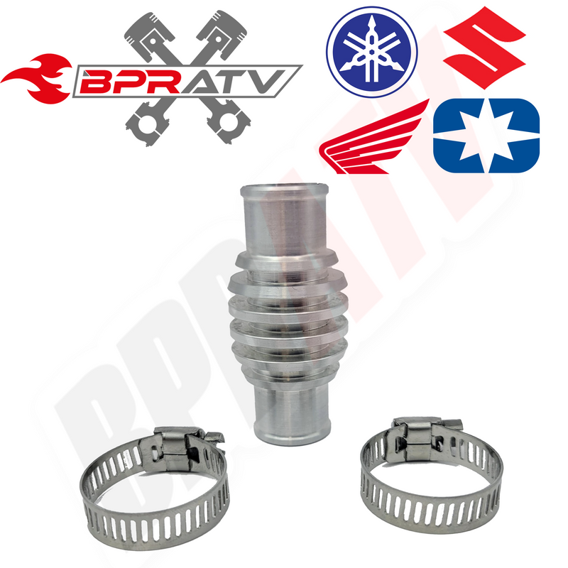 BPRATV CNC In Line Super Cooler Radiator  LTZ400 YFZ450R LTR450 TRX450R BANSHEE