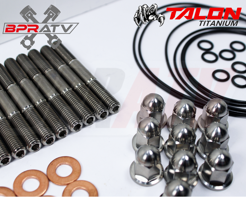 Yamaha Banshee 350 Pro Design Cool Head TITANIUM Stud Kit Nuts O-Rings Gaskets