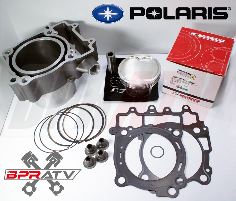 12-22 Polaris RZR 570 RZR570 Stock Wiseco Piston Cylinder Gasket Top Rebuild Kit