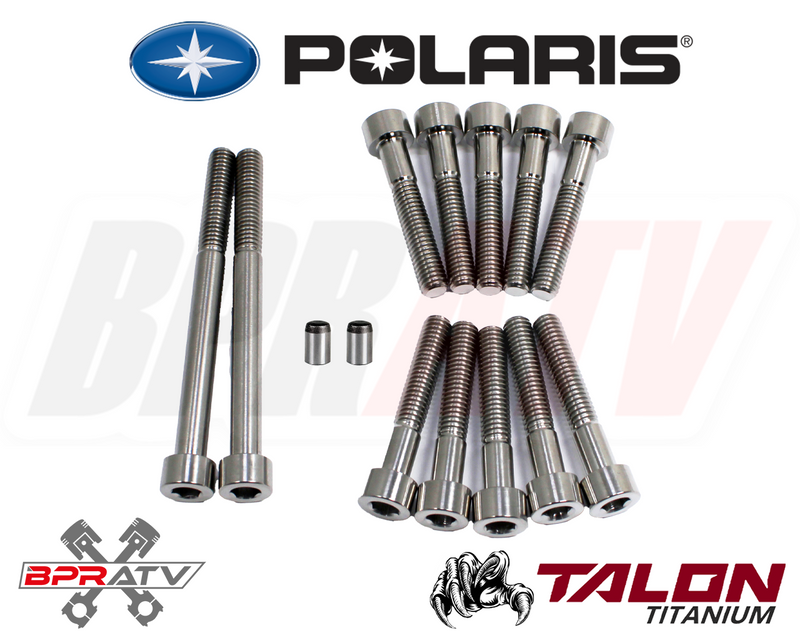 16-20 Polaris General 1000 TITANIUM Cam Journal Cam Cap Bolts Bolt Kit Dowel Pin