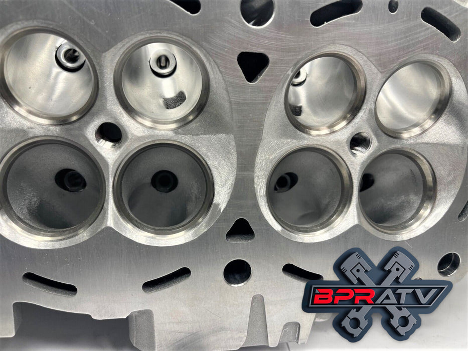 RZR XP 900 Ported Cylinder Head Kibblewhite Valves Springs TITANIUM Head Studs