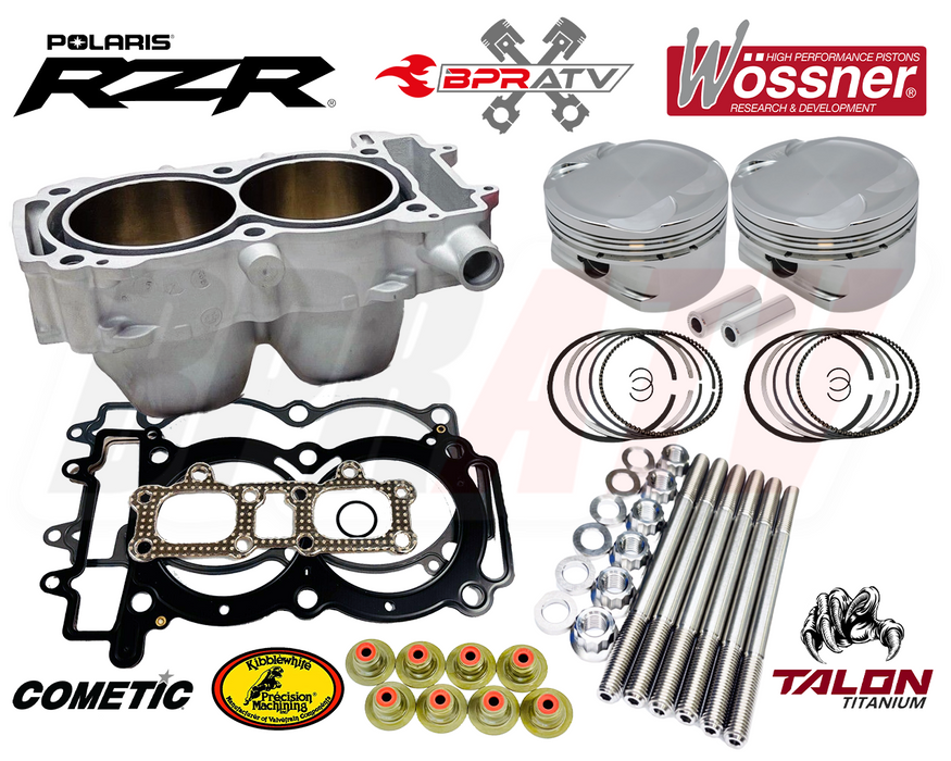 Polaris RZR XP 1000 XP1000 96mm Big Bore Cylinder Kit Wossner Pistons Cometic KP