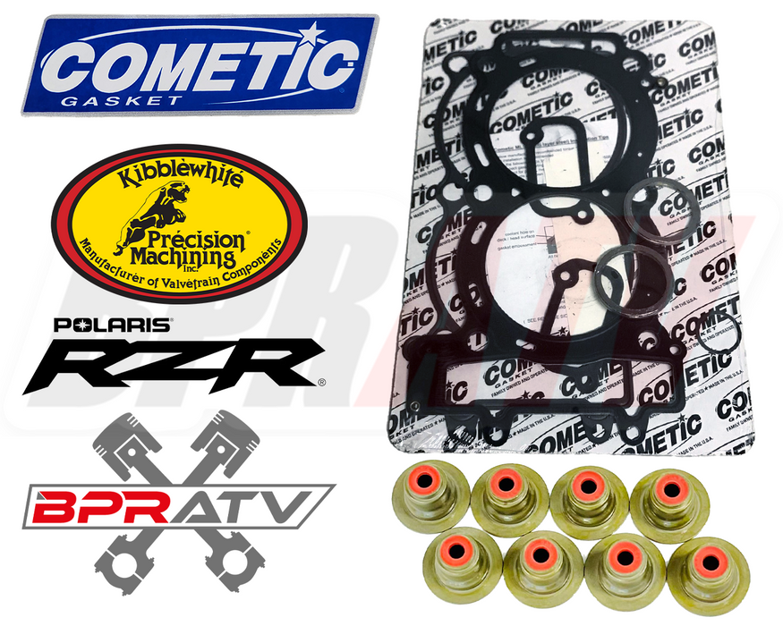 Polaris RZR XP900 XP 900 93mm Bore MLS Cometic Top End Gasket & KPMI Viton Seals