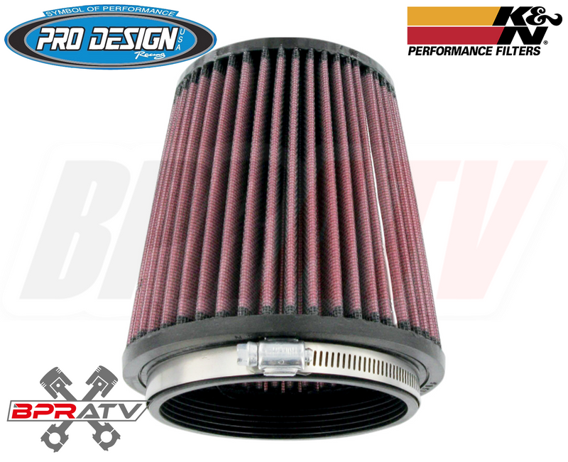 Yamaha YFZ450 YFZ 450 YFZ450R 450X Pro Design Pro Flow K&N Air Filter Intake Kit