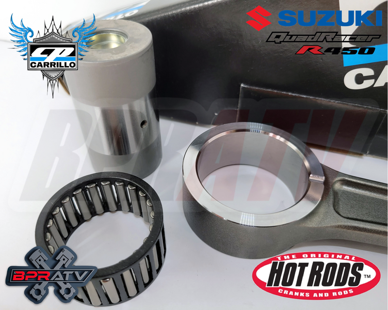 Suzuki LTR450 LTR CP Carrillo Piston Crank Connecting Rod Hot Rods Pin & Bearing