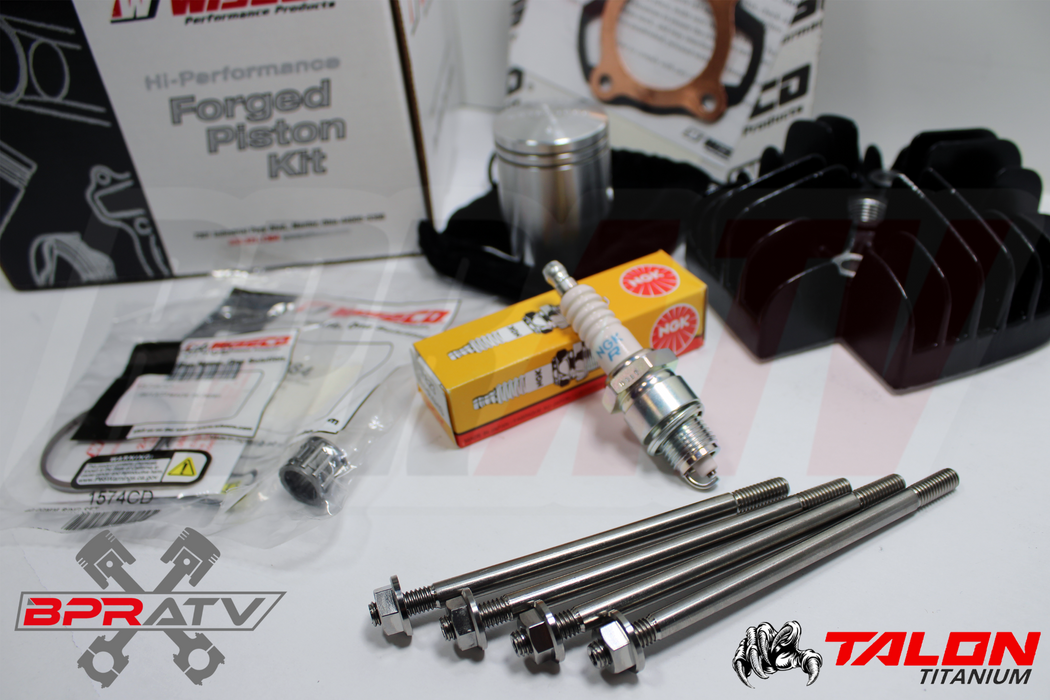 Yamaha PW50 PW 50 Stock Bore WISECO Piston COMETIC Gaskets Stud Kit Rebuild Kit