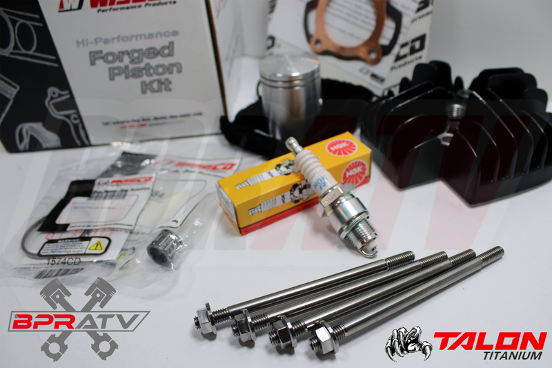 81-25 Yamaha PW50 Y-Zinger Stock Bore Complete WISECO Piston Top End Rebuild Kit