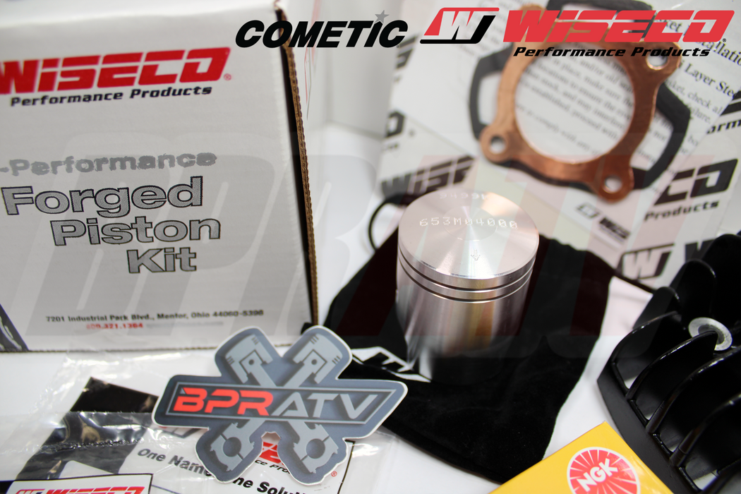 Yamaha PW50 PW 50 Stock Bore WISECO Piston COMETIC Gaskets Stud Kit Rebuild Kit