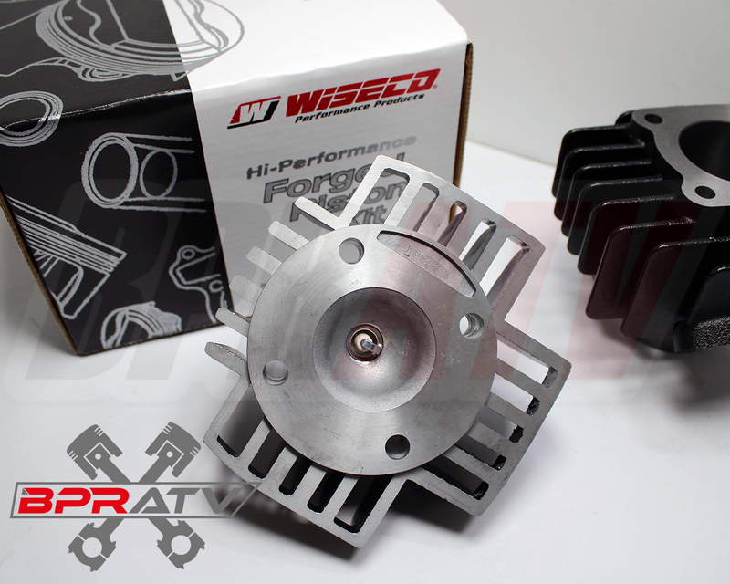 81-25 Yamaha PW50 Y-Zinger Stock Bore Complete WISECO Piston Top 81-25 Yamaha PW50 Y-Zinger Stock Bore Complete WISECO Piston Top
